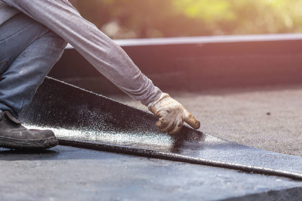 Professional Emergency Waterproofing technician working in Roosevelt, NJ